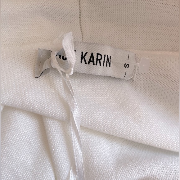 🤍GRACE KARIN🤍Cream long cardigan with pockets! Brand new with tags . Small. - Picture 10 of 13
